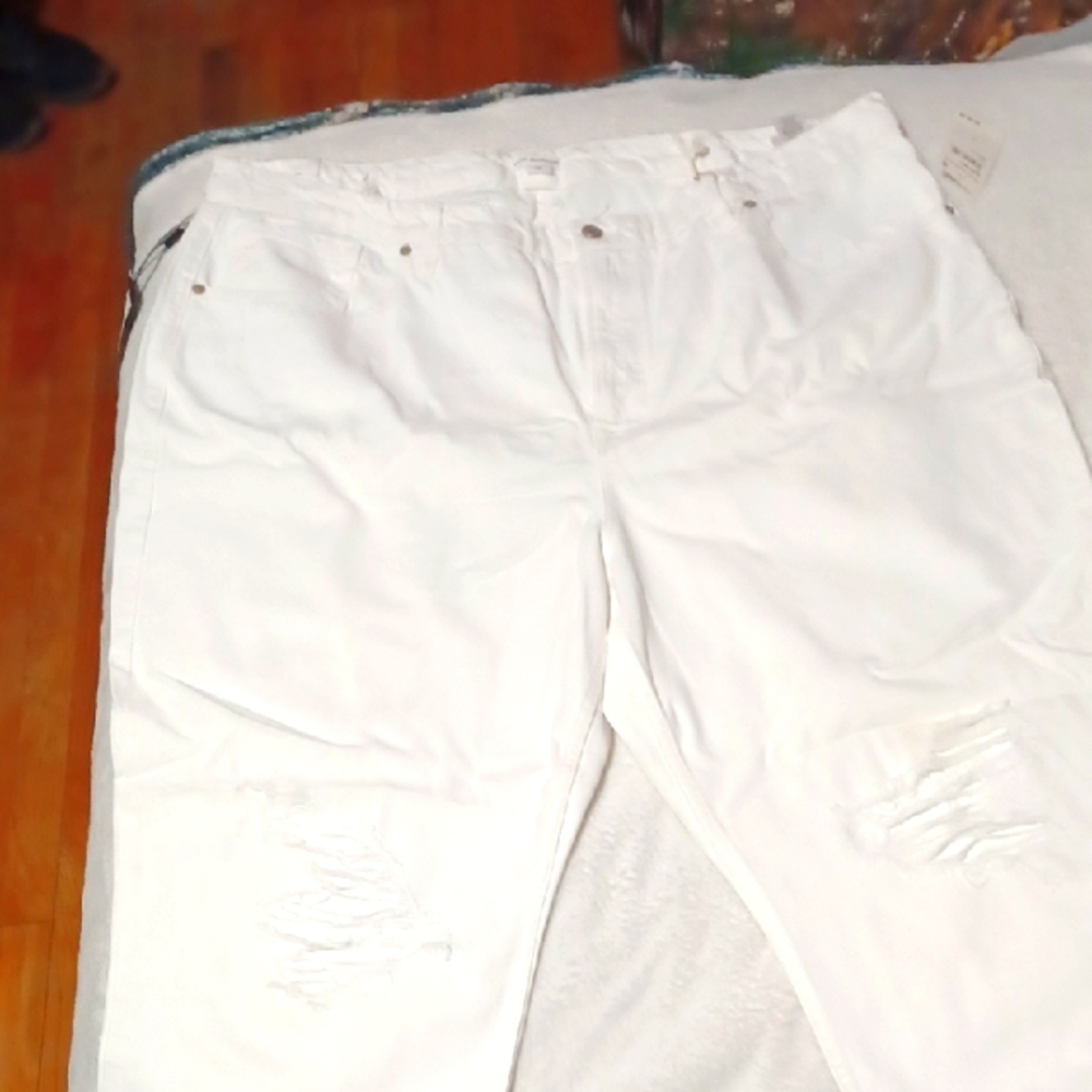 Women's White Jeans